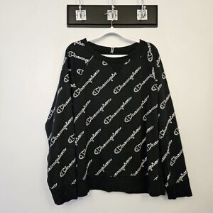 Champion Logo Print Sweatshirt